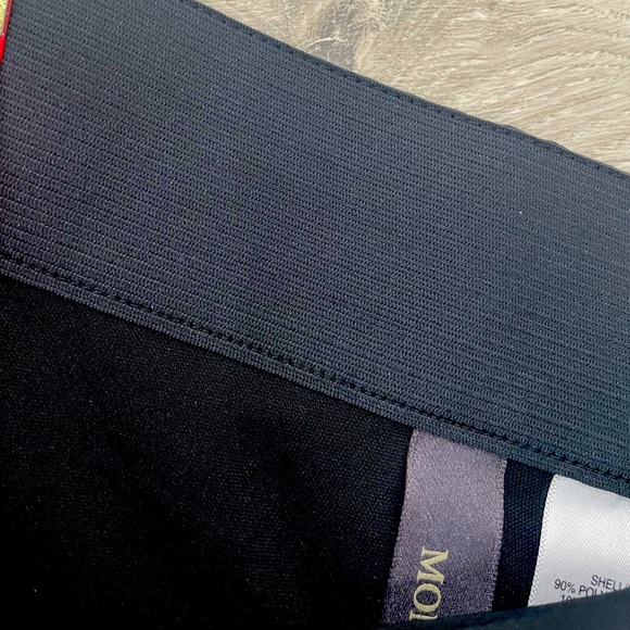 Black Lined Tailored "Comfort Stretch" Elastic-Waist Pants Everyday/Work pants - Picture 12 of 12